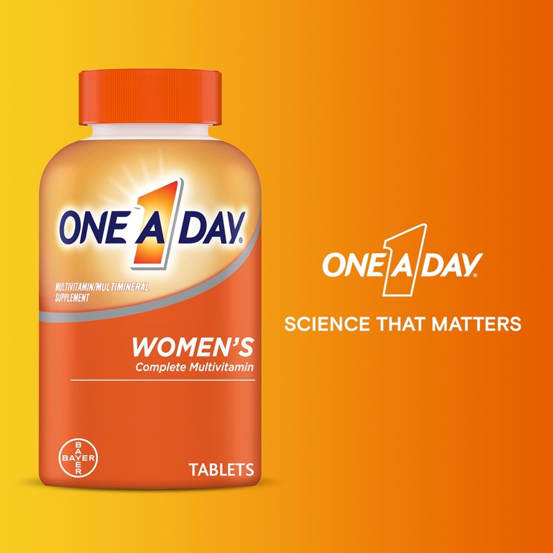 ONE A DAY Womens Complete Daily Multivitamin with Vitamin A