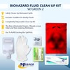 MFASCO Bloodborne Pathogens Spill Kit - Cleaning Bag, Disposable Vomit