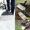 Multifunctional Garden Shovel, Manganese Steel Cleaning Shovel for Weeds and