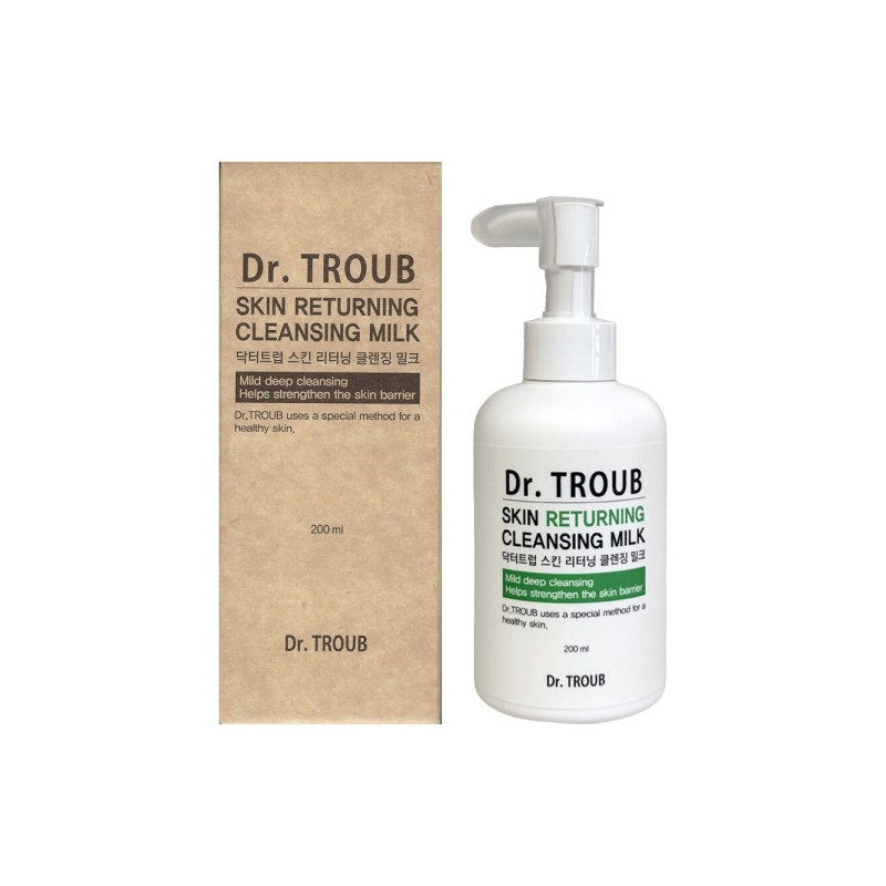 Sidmool Dr. Trupp Skin Returning Cleansing Milk 200ml 2 Pieces