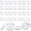 30 Pcs 10 oz Plastic Jars with Lids Wide Mouth