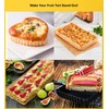 Makidar Special Shapes Fruit Tart Pan with Removable Loose Bottom