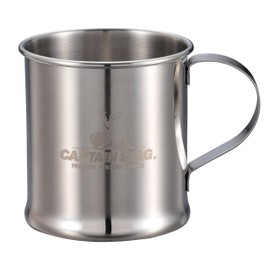 Captain Stag UH-2014 Regelte Outdoor Cup, Mug, Tumbler, 10.1 fl oz (310 ml), Stainless Steel