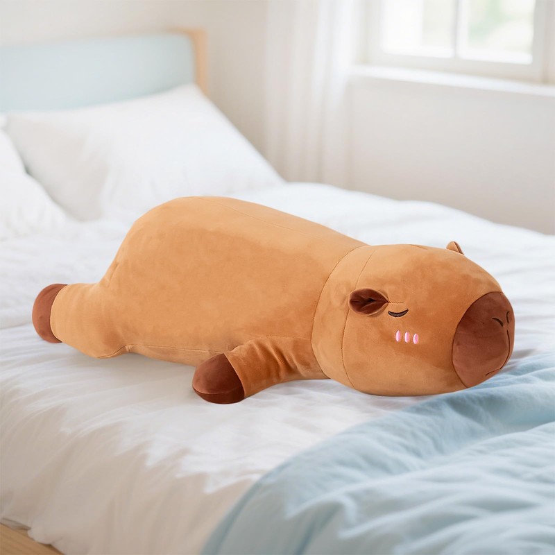 FFxiong 24 Inch Capybara Stuffed Animal Large Soft Plush Toy
