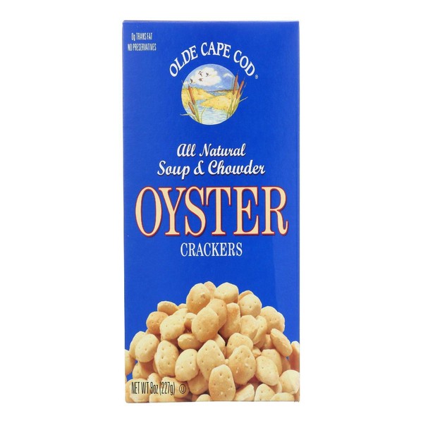 Olde Cape Cod Westminster Cracker Company Crackers, Oyster, Trans FF, 8 oz