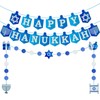 Hanukkah Decorations Banner Happy Hanukkah Sign Banner Chanukah Decorations for