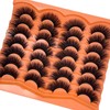 SISIYDY Fluffy Mink Lashes Wispy 3D Faux Mink False Eyelashes