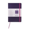 Fabriano Ispira Soft-Cover Notebook, 5.8" x 8.3", A5, Dotted, Purple