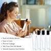 Yebeauty 12 Pack Clear Portable Sample Essential Oil Roller Massage
