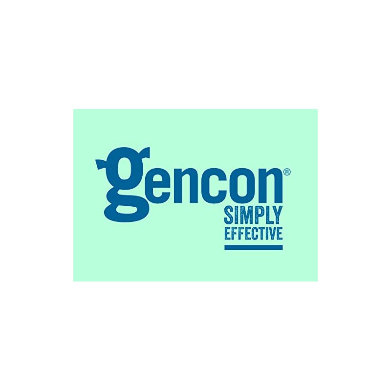 Gencon Clip To Collar Left Blue/White