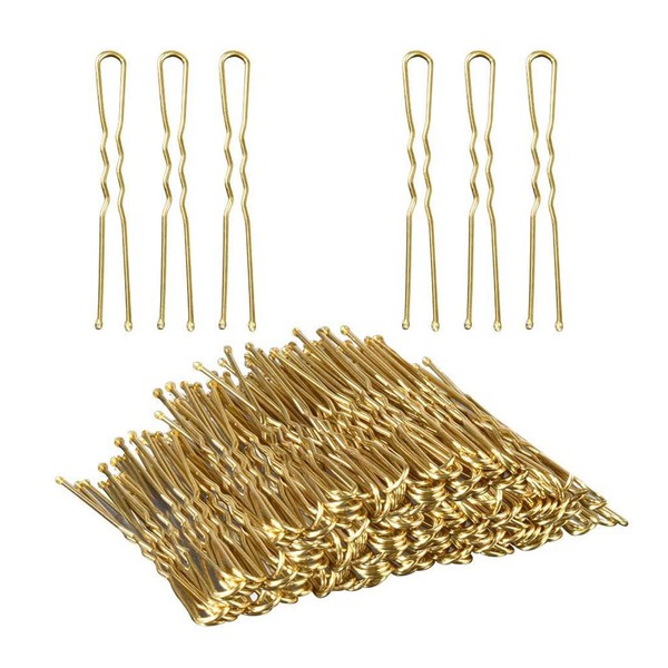 Pack of 50 Hair Pins, 6 cm U-shaped Hair Pins,