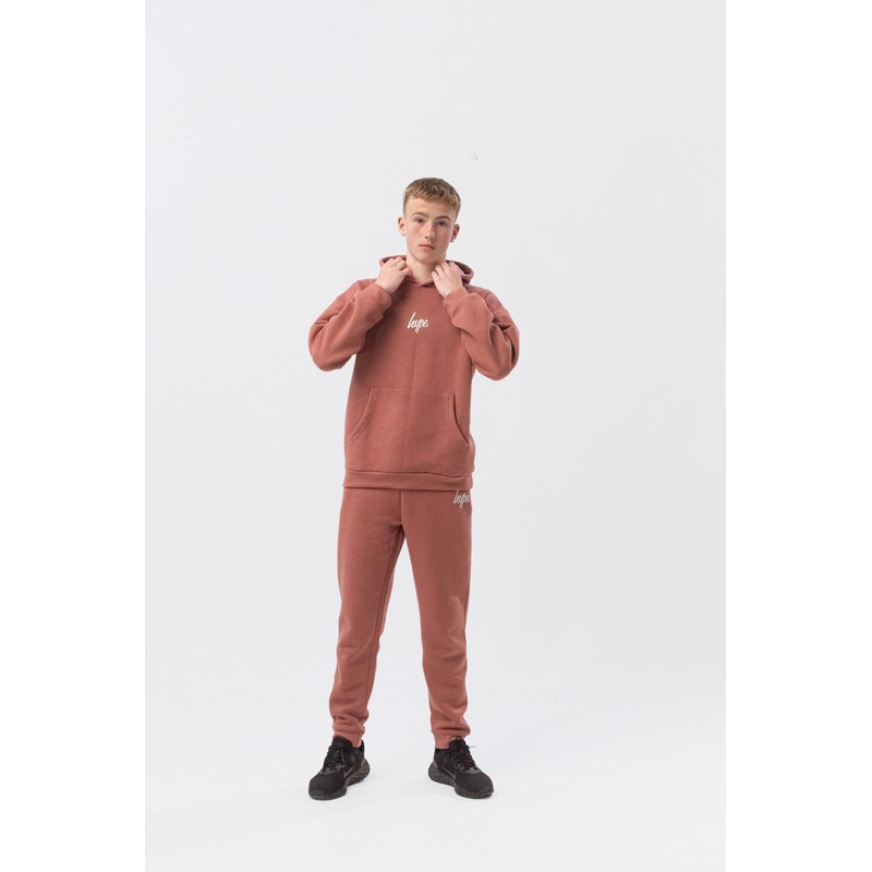 Hype Unisex Kid's Mauve Tracksuit, 11-12 años