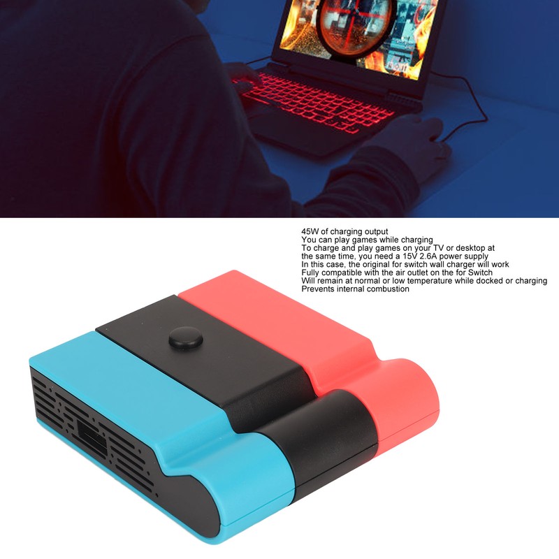 TV Docking Station 5 in 1 2USB 45W USB C