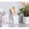 HSYMQ 2 Pack Clear Acrylic Pencil Pen Holder Cup, Makeup