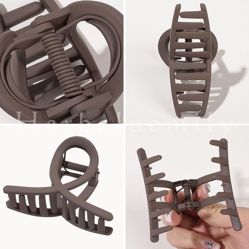 Herbeluemily Hair Clip, Hair Claw, Dakar Hair Claw, Cross Line,