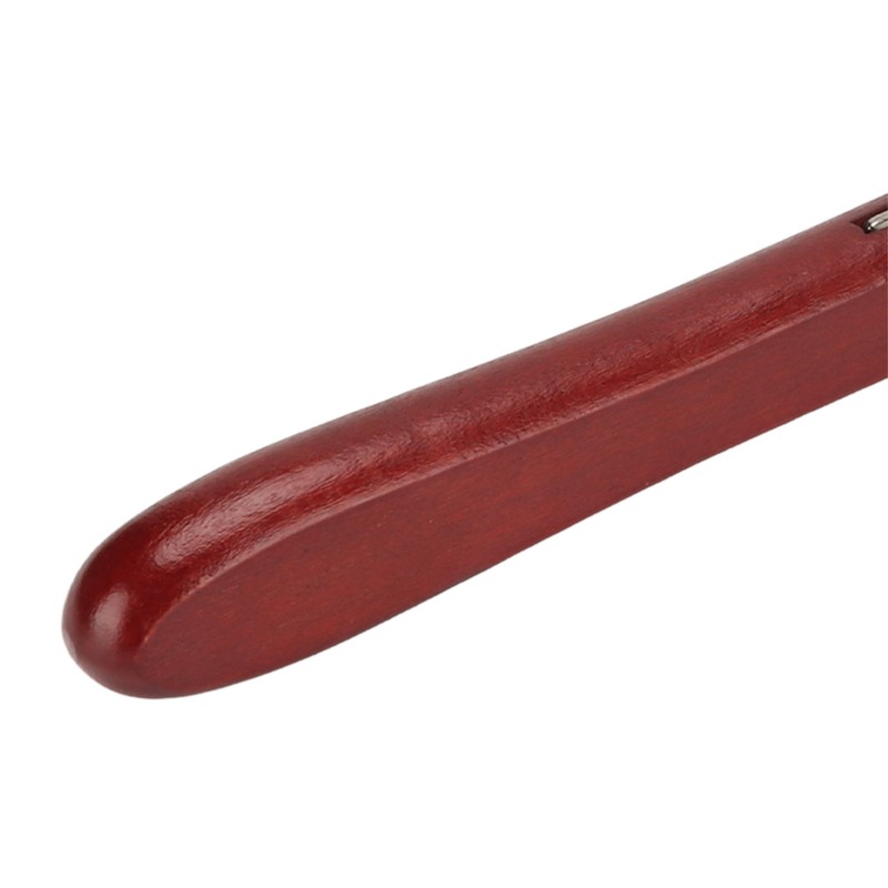 Pet Dematting Comb 2 Rows Stainless Steel Blades Wooden Handle