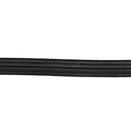 Hidem Marine Vinyl Upholstery Trim Black Sample 3" Boat Auto