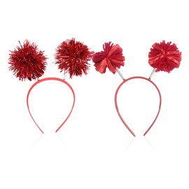 2 Pieces Of Creative Hair Ball Headbands, Stage Performance Hair Accessories, Party Clothing Accessories, Hairstyle Decorations.