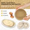 Eikovia Bread Proofing Basket,Sourdough Bread Baking Supplies,Breads Bowls for Rising