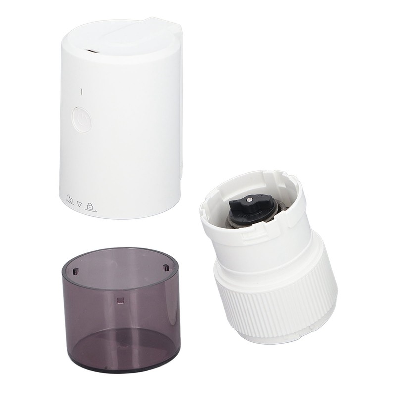 Portable Electric Coffee Grinder USB Rechargeable Easy One Touch Mini