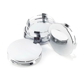 DewFlew 4Pcs Wheel Center Caps for Tacoma Tundra Sequoia Wheel Rim Outer 83 mm(3.27 in) Inner 74.3 mm(2.93 in) Chrome Hub Caps, Replacement C32-TOY C32C-TOY