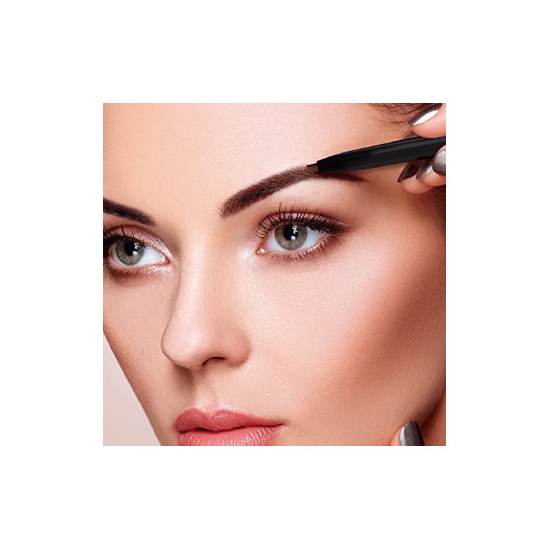 Renova Delineador Para Cejas Retractil, Castano Oscuro, .09 G