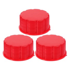 CALLARON Pack of 3 Petrol Can Closure, Coarse Thread Made of PP with Sealing Ring, Leak-Proof Replacement Lid for Gallons, Petrol Can, Accessories for Fuel Transport