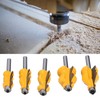 5Pcs/Set Router Bit Tenon Wood Milling Slot Cutter with 8mm