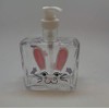 Hand Painted Easter Bunny Soap Dispenser with cute bunny face