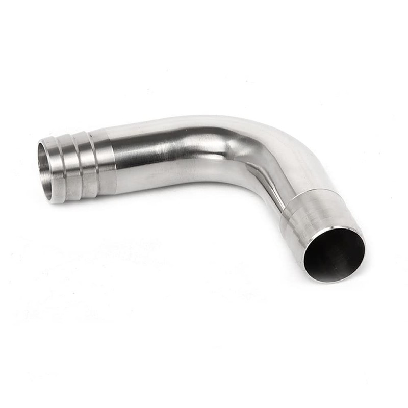Pysrych 304 Stainless Steel Sanitary Hose Barb Fitting 1/2" Barbed