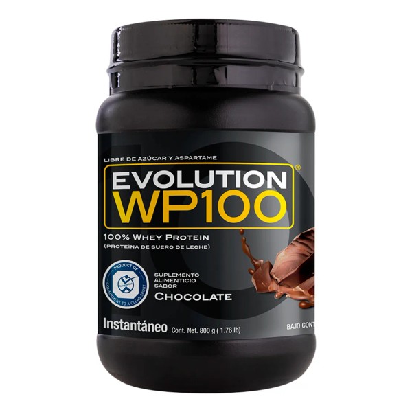 Evolution Proteina Suero De Leche Whey Wp100 800g Chocolate