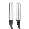 3.5mm to Dual 6.35mm Cable Male to Dual Female Plug
