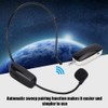 Pomya Auriculares con micrófono inalámbrico Bluetooth, UHF Micrófonos inalámbricos con
