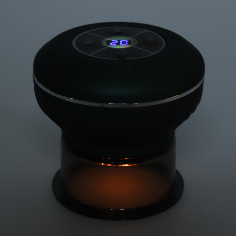 Electric Cupping Device Smart Heating Cupping Massager 12 Gears Acupoint