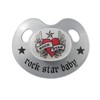 Baby Nova Rockstar Baby Pacifier DX Heart & Wings S