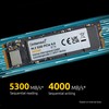Intenso MI500 500GB NVMe SSD, M.2 Internal SSD, PCIe 4.0