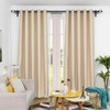 1 Inch Black Double Curtain Rods for Windows 66 to