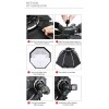 Triopo US Triopo KX120 47.2" Octagon Umbrella Softbox Diffuser Fr