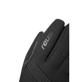 Reusch Louis R-TEX® XT Warm, Waterproof, Windproof and Breathable Unisex Winter Gloves, Finger Gloves, Snow Gloves, Ski Gloves for Men and Women, Black, 9