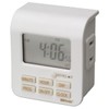 Woods 50008 Indoor 7-Day Digital Plug-in Timer; 1 Polarized Outlet;