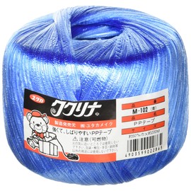Yutaka Make M-102 PP Tape Balls, Blue, 2.0 inches (50 mm) x 786.4 ft (200 m), 5.6 oz (160 g)