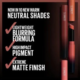 Lápiz Labial Maybelline Color Sensational Ultimatte Color 488 More Stone                                                                              
