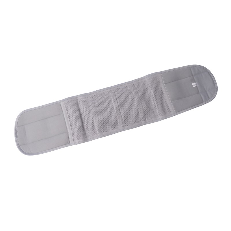 XL Back Brace Grey Breathable Removable Lumbar Support Back Brace