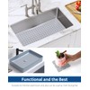 Bligli Sink Mat Protectors for Stainless Steel/Ceramic Sinks, 2 Pack