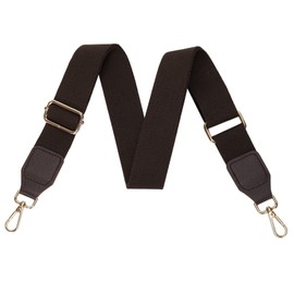 FLYAMAPIRIT Adjustable Shoulder Strap for Bags, 1.5" Wide Bag Strap DIY Accessories for Handbags, Tote Bags and Crossbody Bags (Dark Brown)