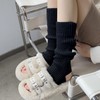 2 Pairs of Knitted Leg Warmers, Long Leg Warmers, Soft