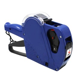 8 Digits Pricemarker Price Marker Gun Plastic Labeller Sticker for Home Office Small Business Market (Blue)
