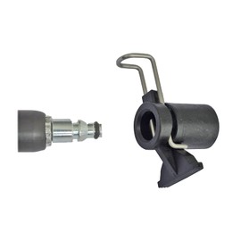 M&M Smartek High Pressure Adapter for Hose Plug/Converter for Pressure Washers Compatible with Karcher, Black & Decker, Nilfisk, Stihl G1/4 Inch or with M22 IG (Option D for Nilfisk)