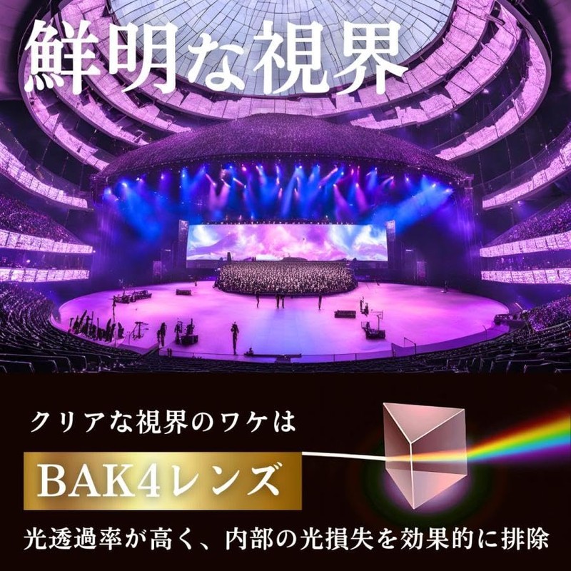 Binoculars, Concert, High Magnification, 20 Time, Waterproof, Anti-Vibration, Opera Glass,