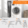 Giantex Clothes Drying Rack, Foldable Laundry Drying Rack with 33
